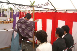 写真/地鎮祭